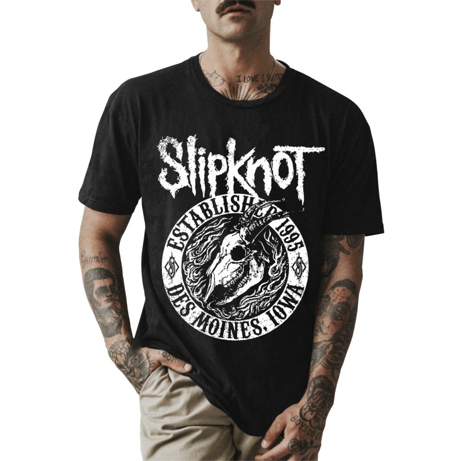 Rockwear Brasil - Camiseta Slipknot Rockwear Preta