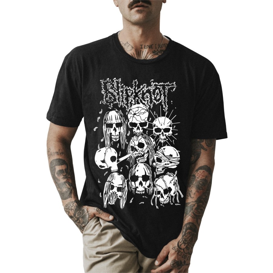 Rockwear Brasil - Camiseta Slipknot 2 Rockwear Preta