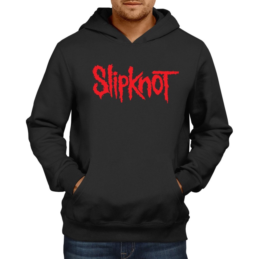 Rockwear Brasil - Moletom Slipknot 3 Rockwear Preto