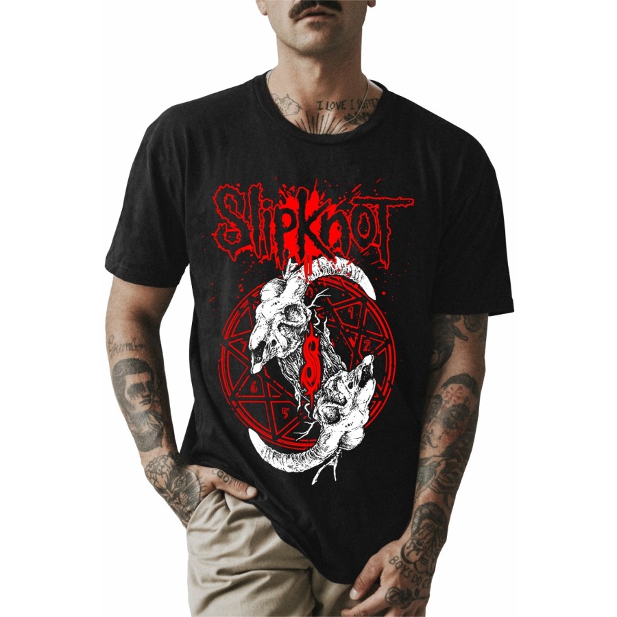 Rockwear Brasil - Camiseta Slipknot 5 Rockwear Preta