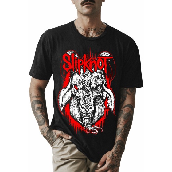 Rockwear Brasil - Camiseta Slipknot 7 Rockwear Preta