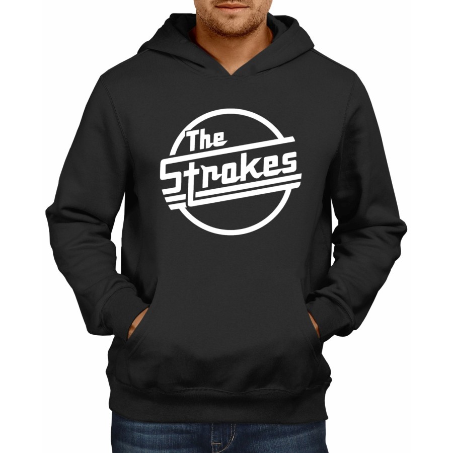 Rockwear Brasil - Moletom The Strokes Rockwear Preto