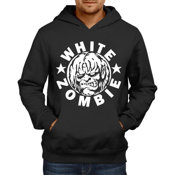 Rockwear Brasil - Moletom White Zombie Rockwear Preto