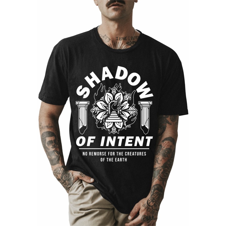 Rockwear Brasil - Camiseta Shadow Of Intent 2 Rockwear Preta