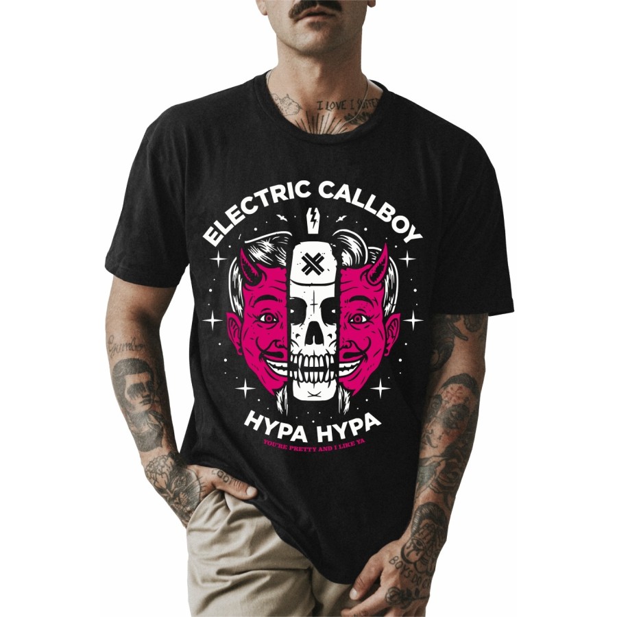 Rockwear Brasil - Camiseta Electric Callboy 2 Rockwear Preta